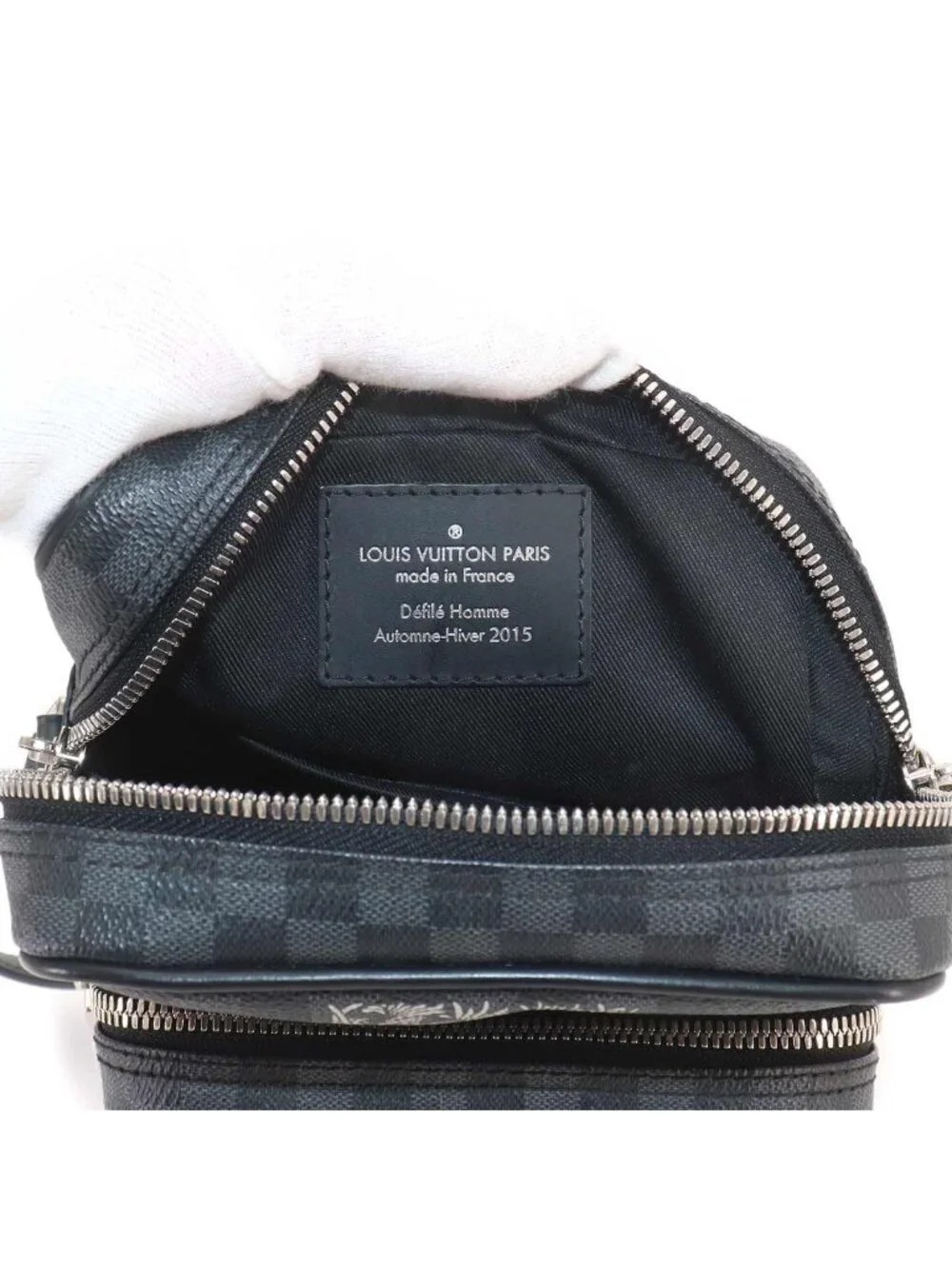 Louis Vuitton Damier Graphite Christopher Nemes Amazon Shoulder Bag